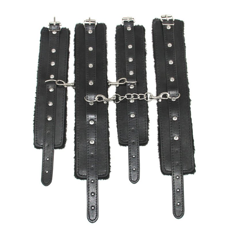 Delove BDSM Bondage Set Slave Sex Toys Couples Ankle Erotic Accessories Sexy Handcuffs Punishment Adult Games Fetish for Woman