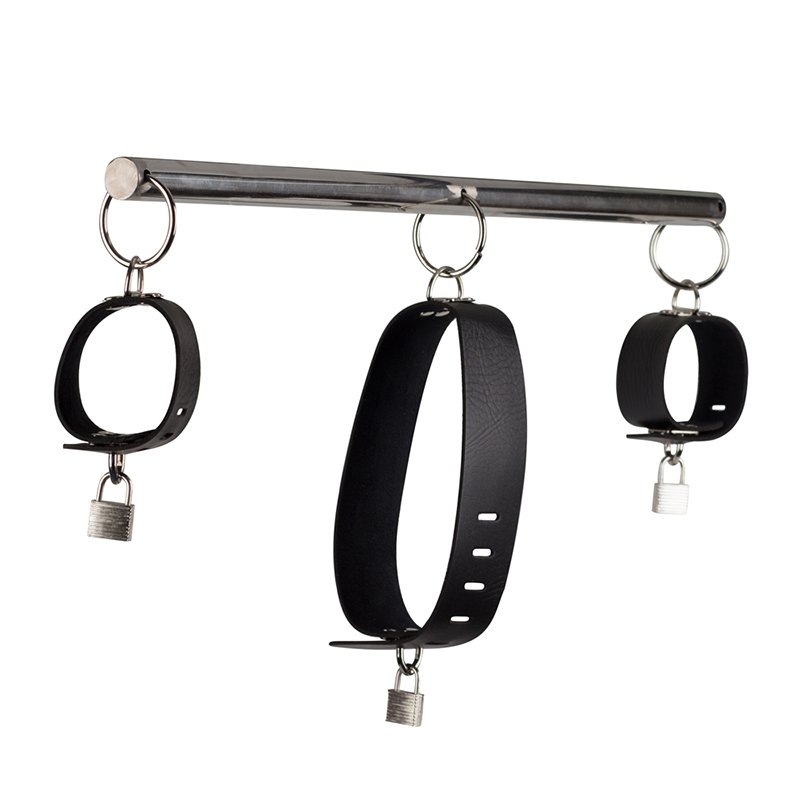 Restraints BDSM Sex Games for Couples Firm Collar Strap Handcuffs Sex Toys BDSM Bondage Gear
