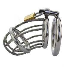 Men bondage chastity lock