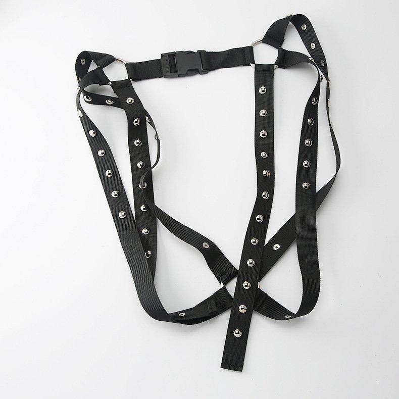 Harajuku Diablo Lolitas Girl Punk Gothic Belt Decoration Jk Waist Chain Bib Chain Christmas gifts