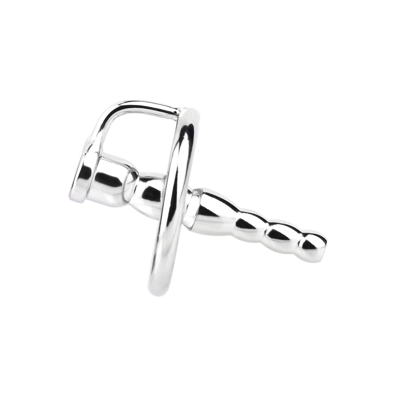 Stainless Steel Male Rooster Ring Weight-bearing Locking Chastity Cock Cage Adult Sex Toys Pene Exercise Scrotal Bondage Gear