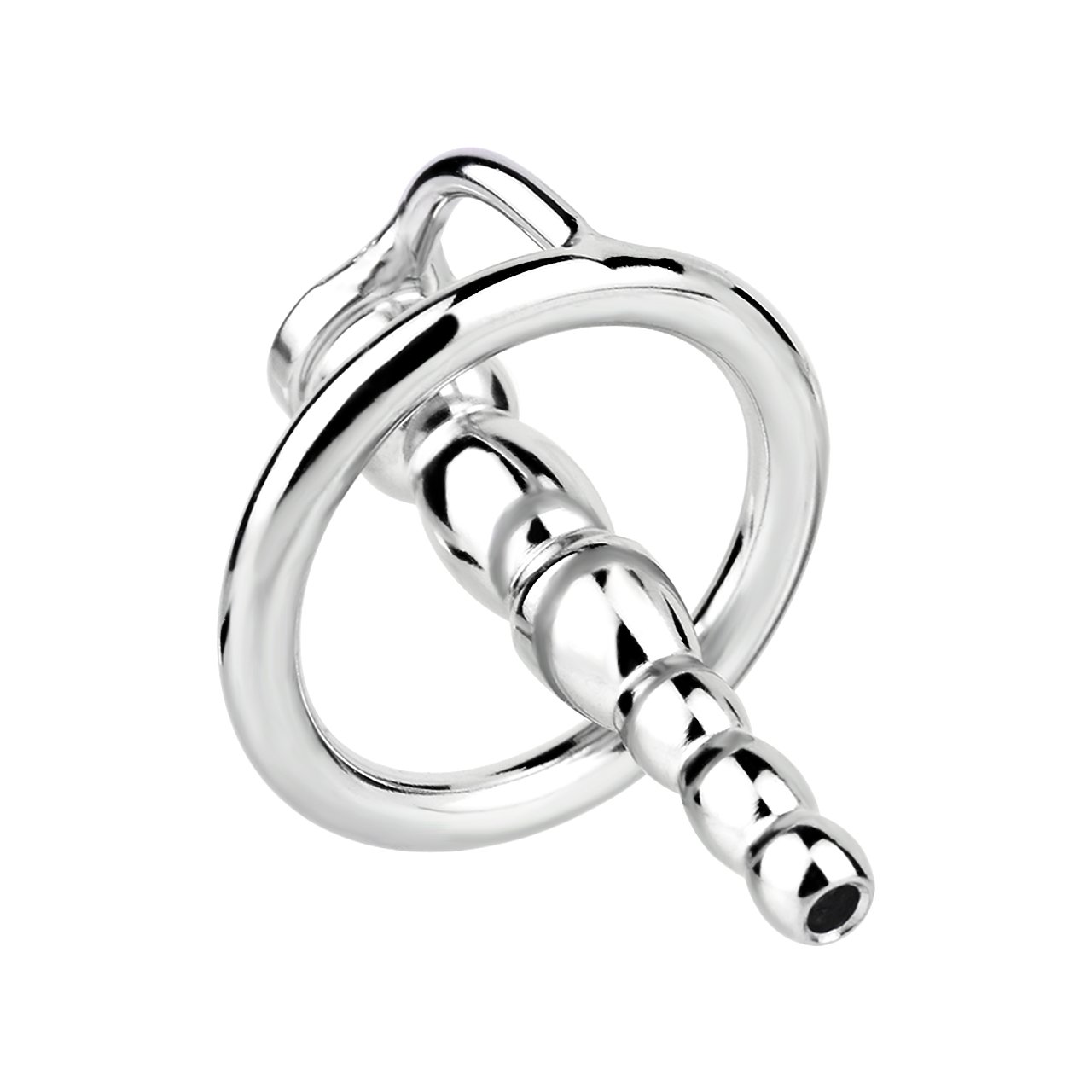 Stainless Steel Male Rooster Ring Weight-bearing Locking Chastity Cock Cage Adult Sex Toys Pene Exercise Scrotal Bondage Gear