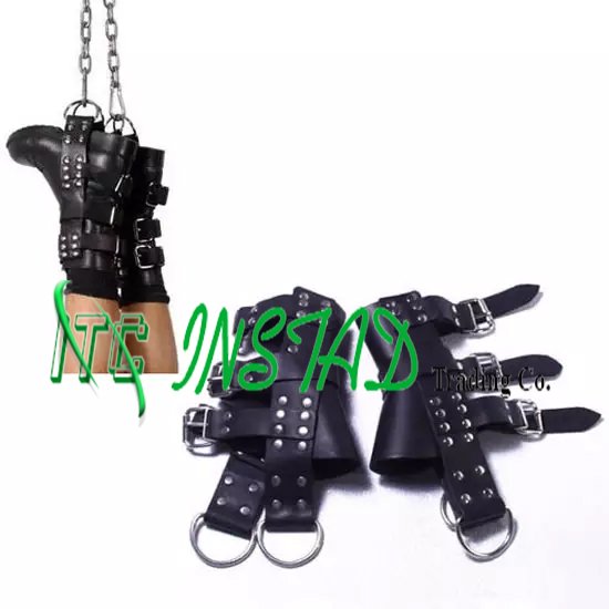 leather fetish feet gear