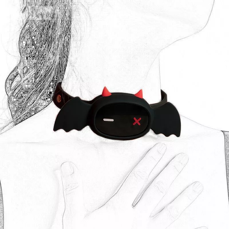 Bondage Kit Electric sexy slave Shock Collar Couple Black Special Design App Control Sex Toys for Women