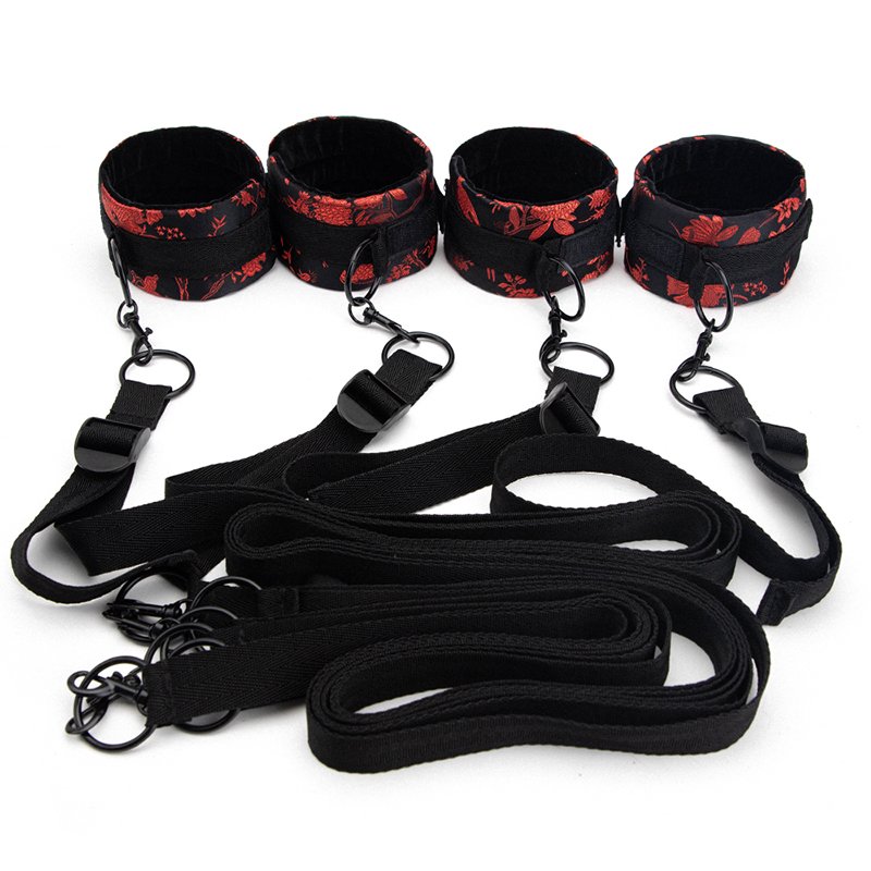 Bdsm Sex Toys Play Handcuff Restraint Sm Kit Shackle Bondage Restraint Set Adult Game Belt Sex Handcuff Sex Toys For Woman Man
