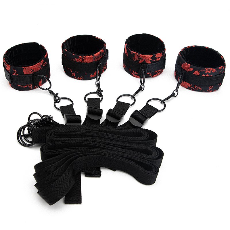 Bdsm Sex Toys Play Handcuff Restraint Sm Kit Shackle Bondage Restraint Set Adult Game Belt Sex Handcuff Sex Toys For Woman Man