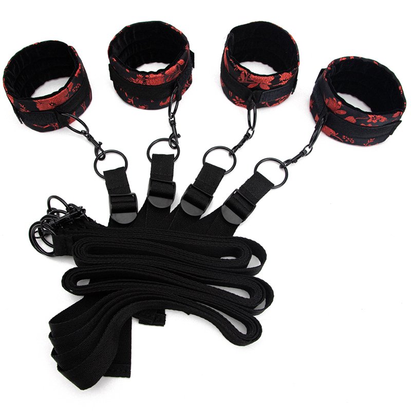 Bdsm Sex Toys Play Handcuff Restraint Sm Kit Shackle Bondage Restraint Set Adult Game Belt Sex Handcuff Sex Toys For Woman Man