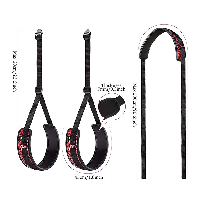 Diamond Pattern Backshots Bondage Tape Open Legs Restraints Straps SM Sex Toys Bondage Gear