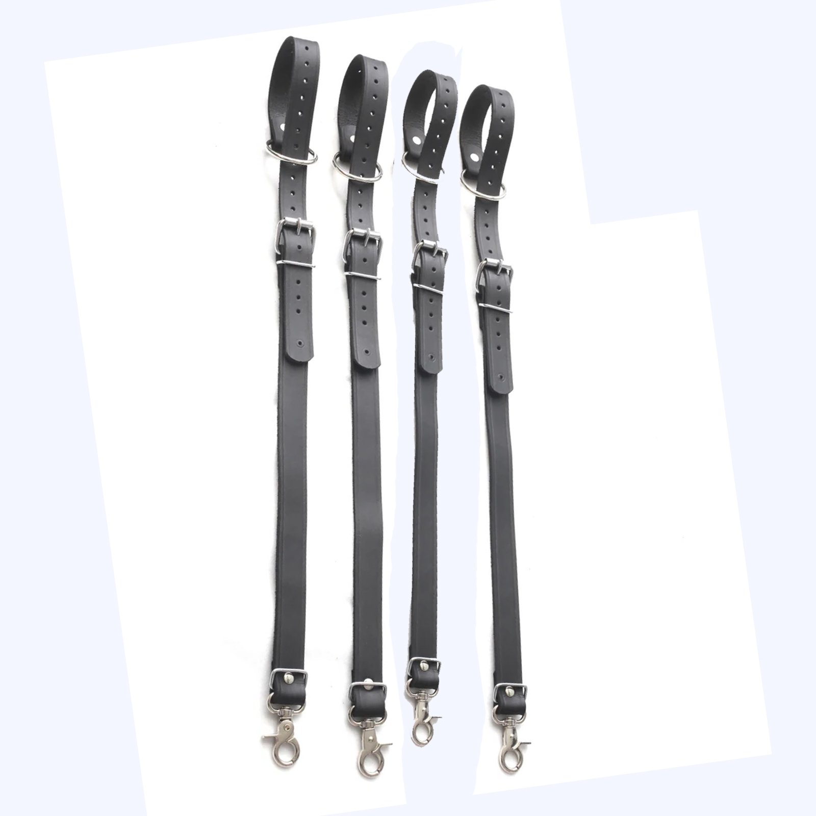 4 Bed Restraints Leather Straps Bdsm Gear Bondage Restraints