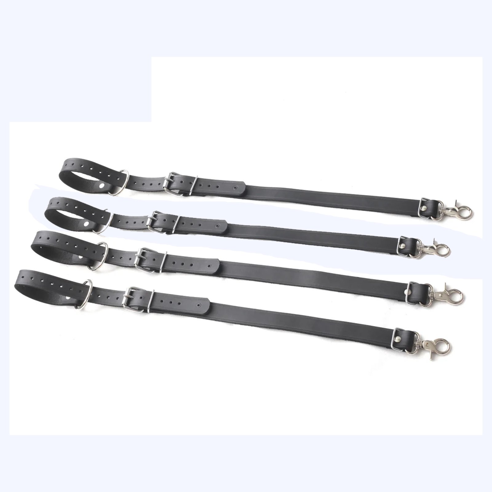 4 Bed Restraints Leather Straps Bdsm Gear Bondage Restraints