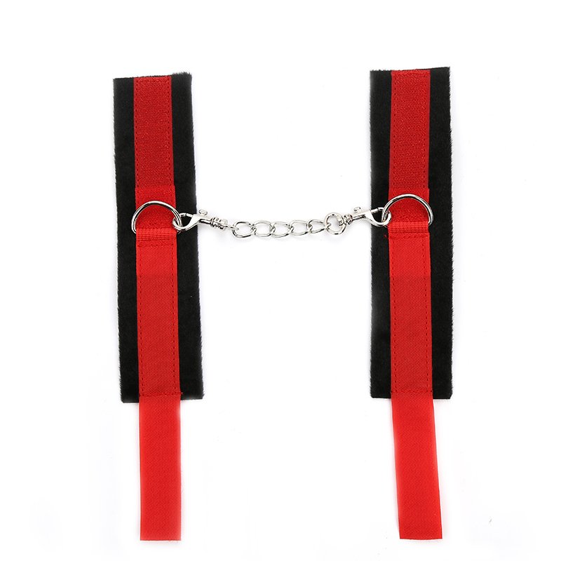 Couples flirt adult games straps erotic toys plush handcuffs bondage sex products