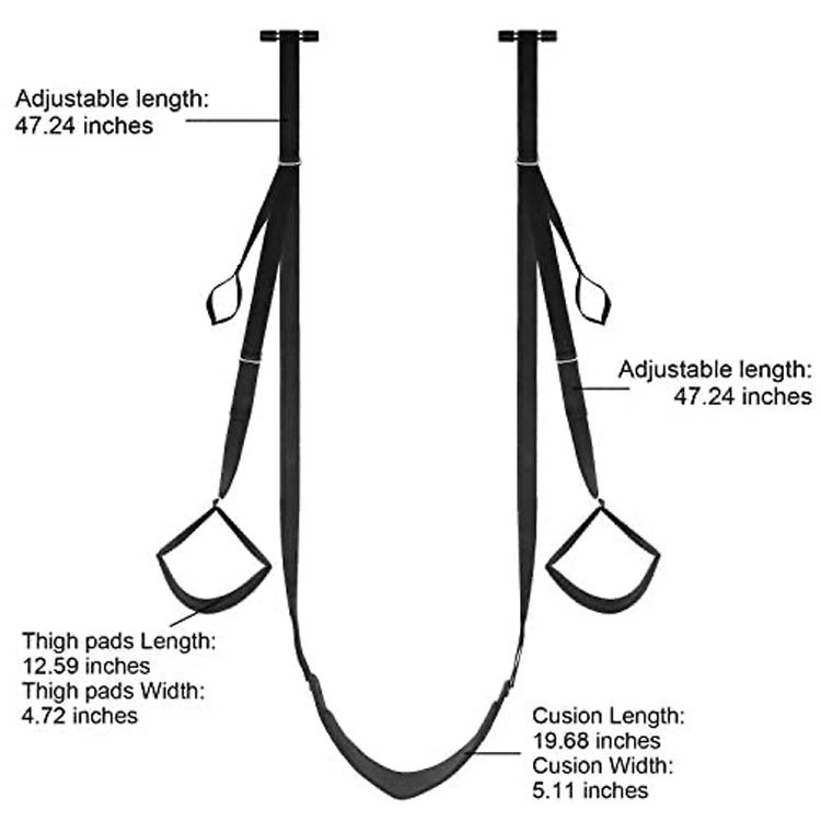 SM Products Sex Cushioned Neck Harness Sturdy and Adjustable Strap Bondage Gear Sling