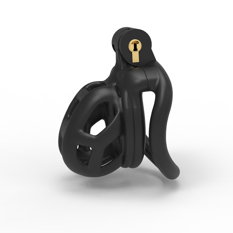 bondage chastity china bdsm men chastity cage micro black penis lock cobra chastity cage