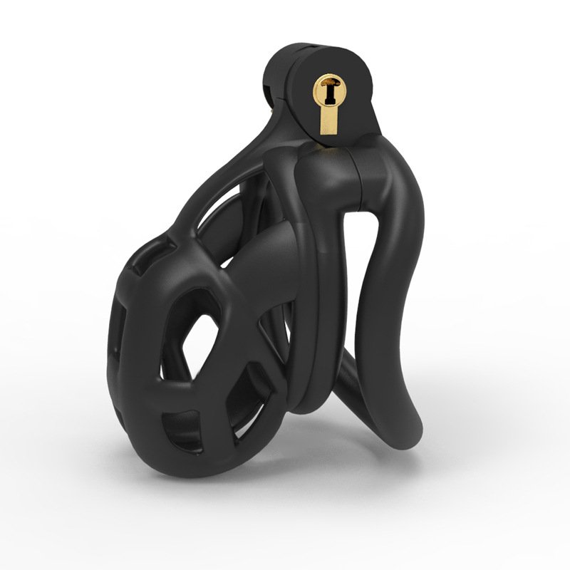 bondage chastity china bdsm men chastity cage micro black penis lock cobra chastity cage