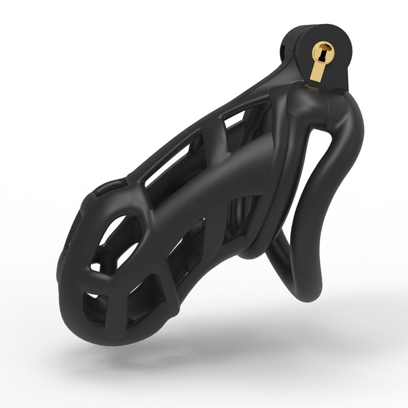 bondage chastity china bdsm men chastity cage micro black penis lock cobra chastity cage