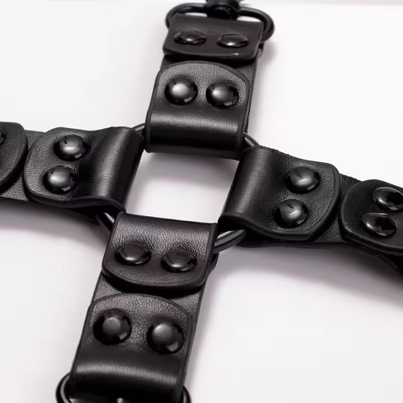 Hot Wholesale Price Leather Cross Accessories For BDSM Bondage Restraint Toys Couples Games Handcuff Ankle Cuffs For Couple Sex