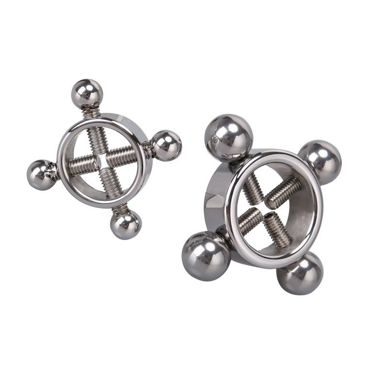 Adjustable Stainless Steel Nipple Clamps for BDSM Adult Sex Toys with Bell Metal Sexy Juguetes Sexuales for SM Type Bondage Gear