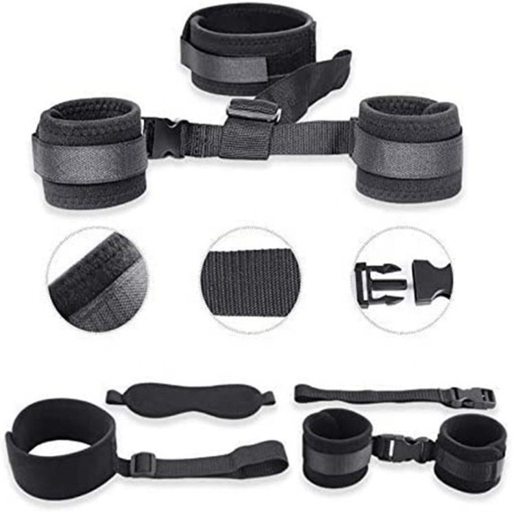 Restraints BDSM Sex Games for Couples Firm Collar Strap Handcuffs Sex Toys BDSM Bondage Gear