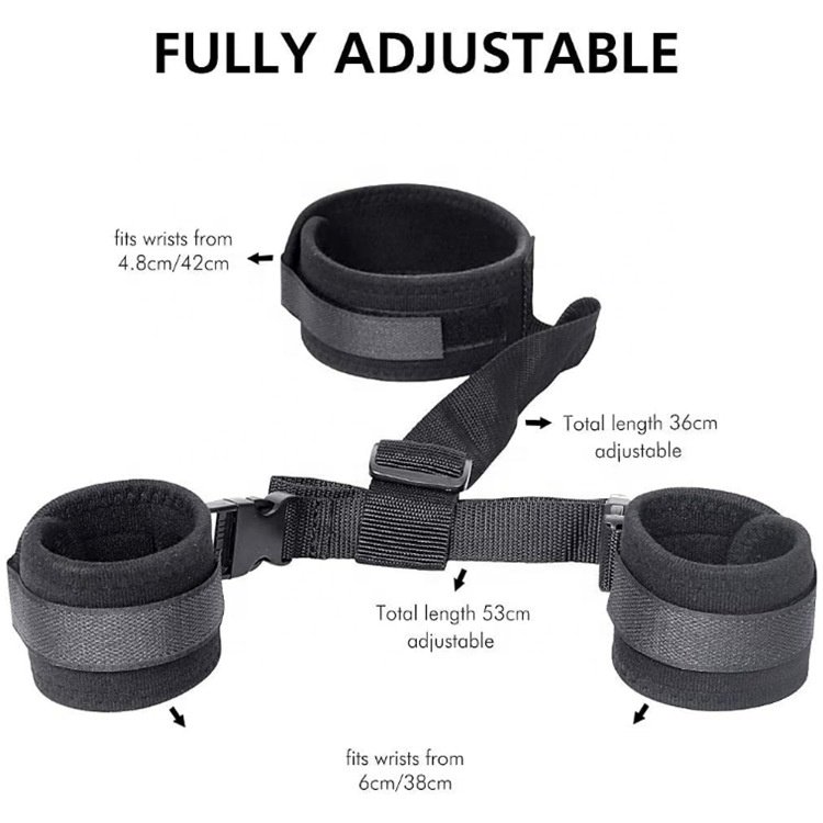 Restraints BDSM Sex Games for Couples Firm Collar Strap Handcuffs Sex Toys BDSM Bondage Gear