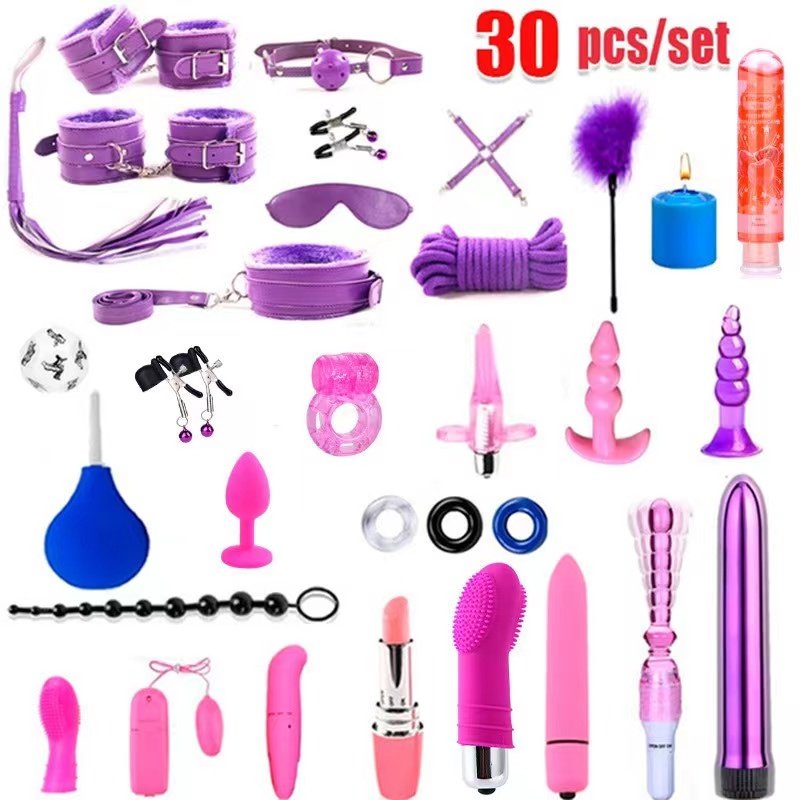 Factory Wholesale Price Multiple Styles Women Bdsm Leather Bondage Restraint Set Toys for Adult Games Role Play bdsm Bondage Set
