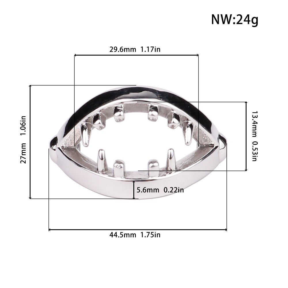 QKKQ Bondage Metal Spur Nipple Press Clamps With Metal Chains Breast Pressing Toys SM Sex Products,Breast Harness Restraint,faak