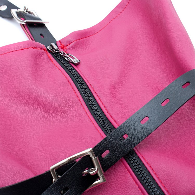 BDSM PU Leather Armbinder SexGlove Bondage Restraint Hand Shoulder Harness Restraint sex costume Clothes For Women