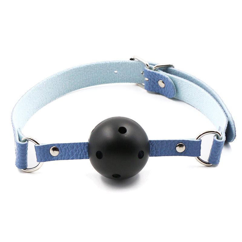 Couple silicone gag ball bdsm bondage restraints open mouth breathable sex ball harness strap gag sex toy for women accessories