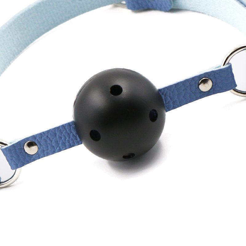 Couple silicone gag ball bdsm bondage restraints open mouth breathable sex ball harness strap gag sex toy for women accessories