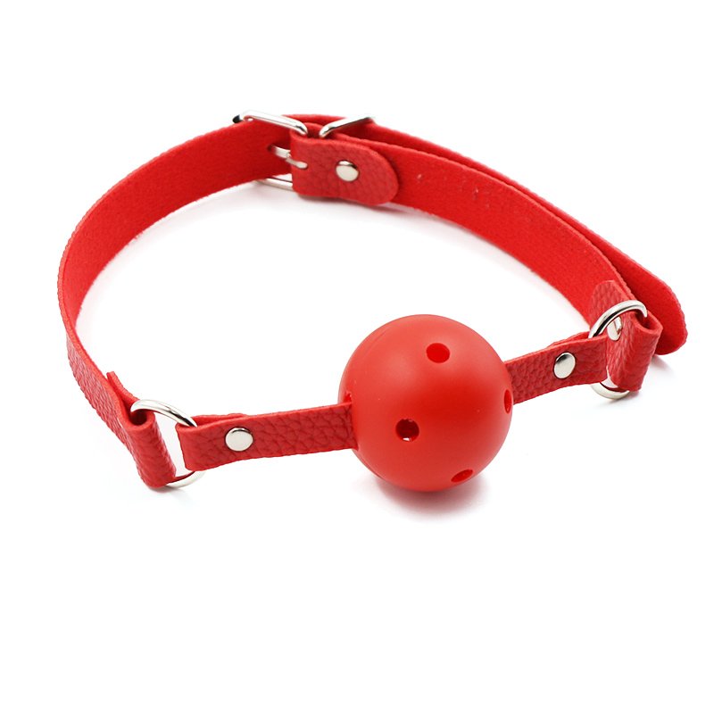 Couple silicone gag ball bdsm bondage restraints open mouth breathable sex ball harness strap gag sex toy for women accessories