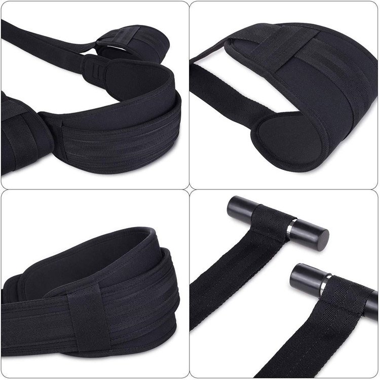 Sex Swing for Adults, Sex Door Swing with Sponge, BDSM Bondage Fliting Sexual Toys For Couples and Lovers Game