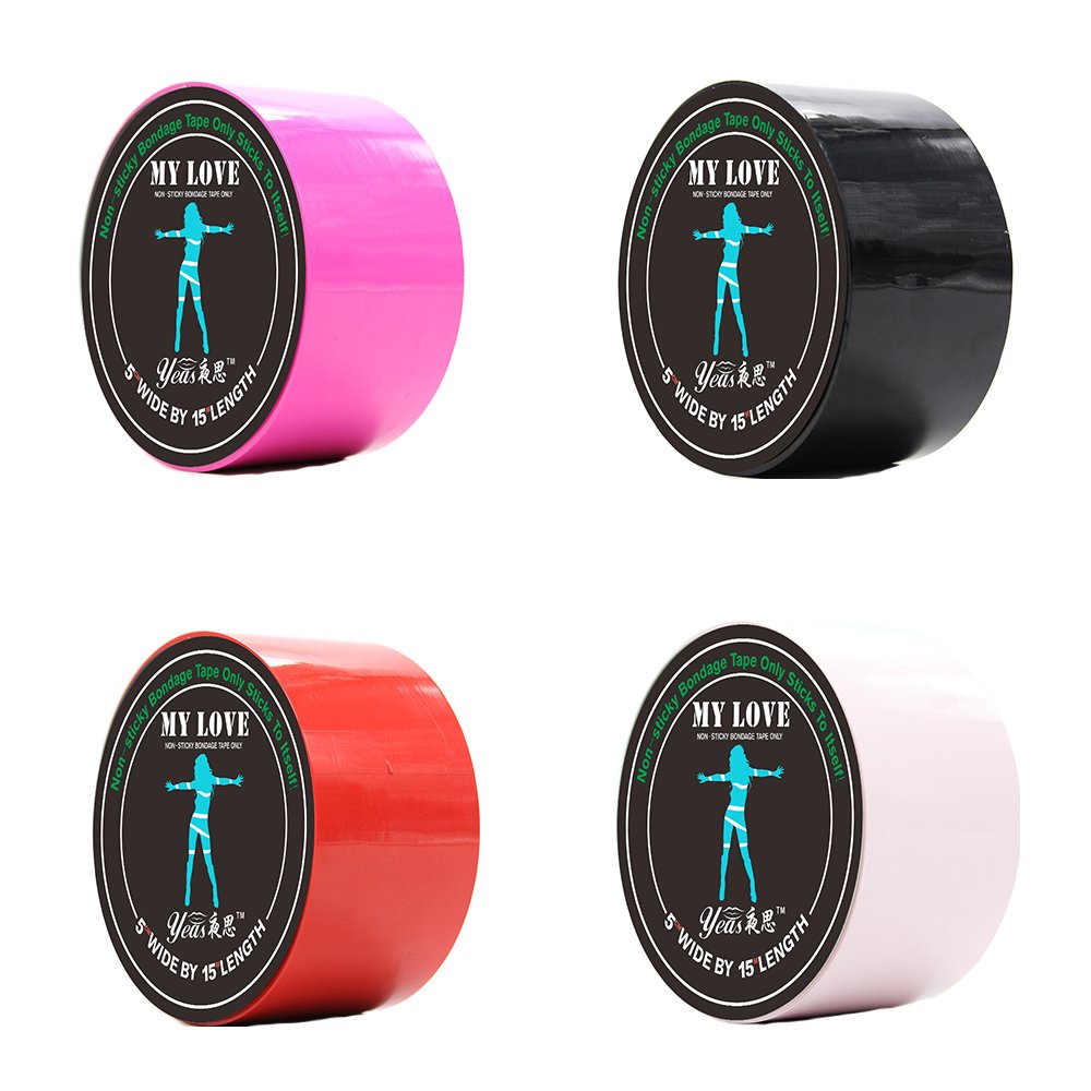 Fetish Fantasy Pleasure Tape Bed Restraint Bondage Tapes For Adult Games