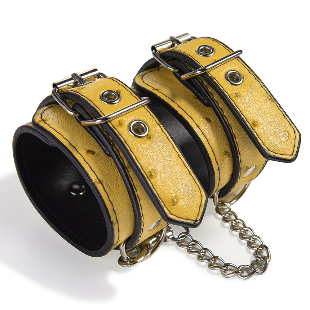 SM Adult Cosplay Games Bondage Kits Genuine Leather Restraint Set Fetish BDSM Gear Erotic Role Play Sex Toys For Couples