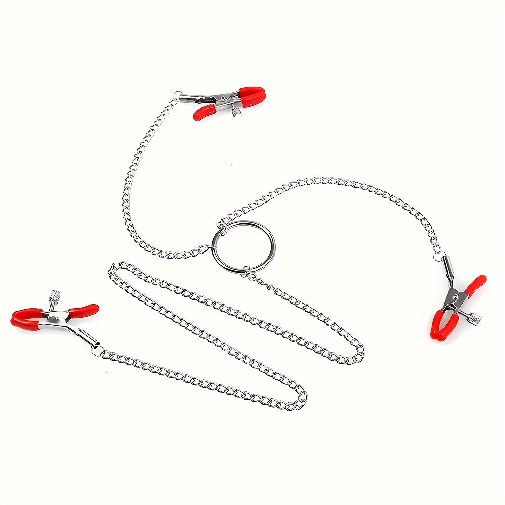 Factory Direct Sale Body Chains Clips Adjustable Bondage Gear Nipple Clamps For Women Sexy Toy