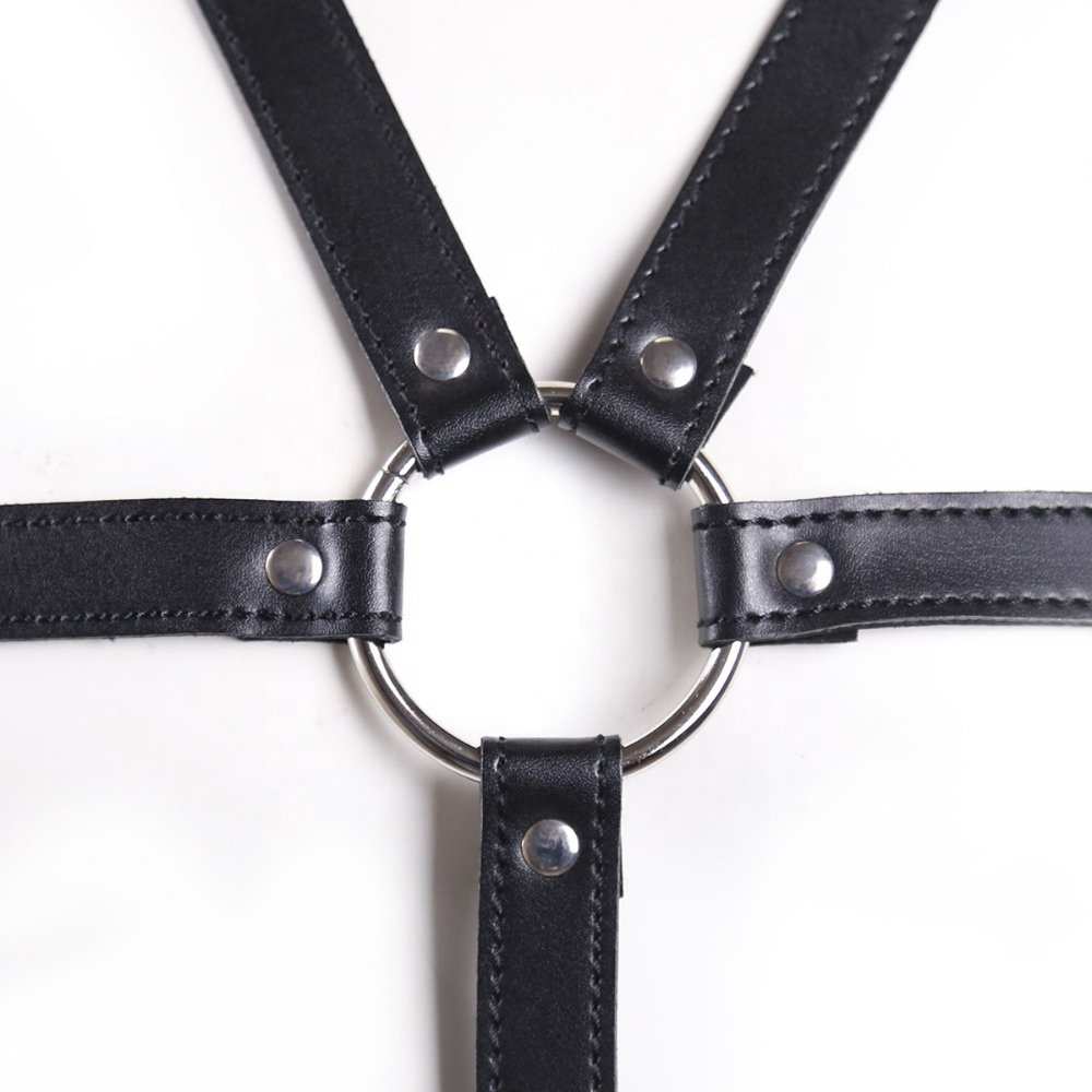 Body Harness Male Leather Bondage lingerie Sexy Belt Restraints for Couples Fetish Wear Harness Bondage Sex Toys bondage gear