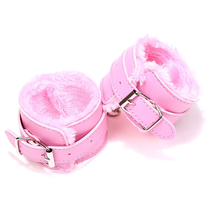 Sexy Adult Product SM Game Suit Bondage Set Adult Handcuffs Ball Mouth plug Nylon Whip Kit For Couple Sex Toys in love
