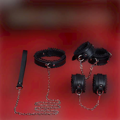 Bondage Set Genuine Leather Restraint Set Fetish BDSM Gear Erotic Role Play Sex Toys For Couples SM Cosplay Games