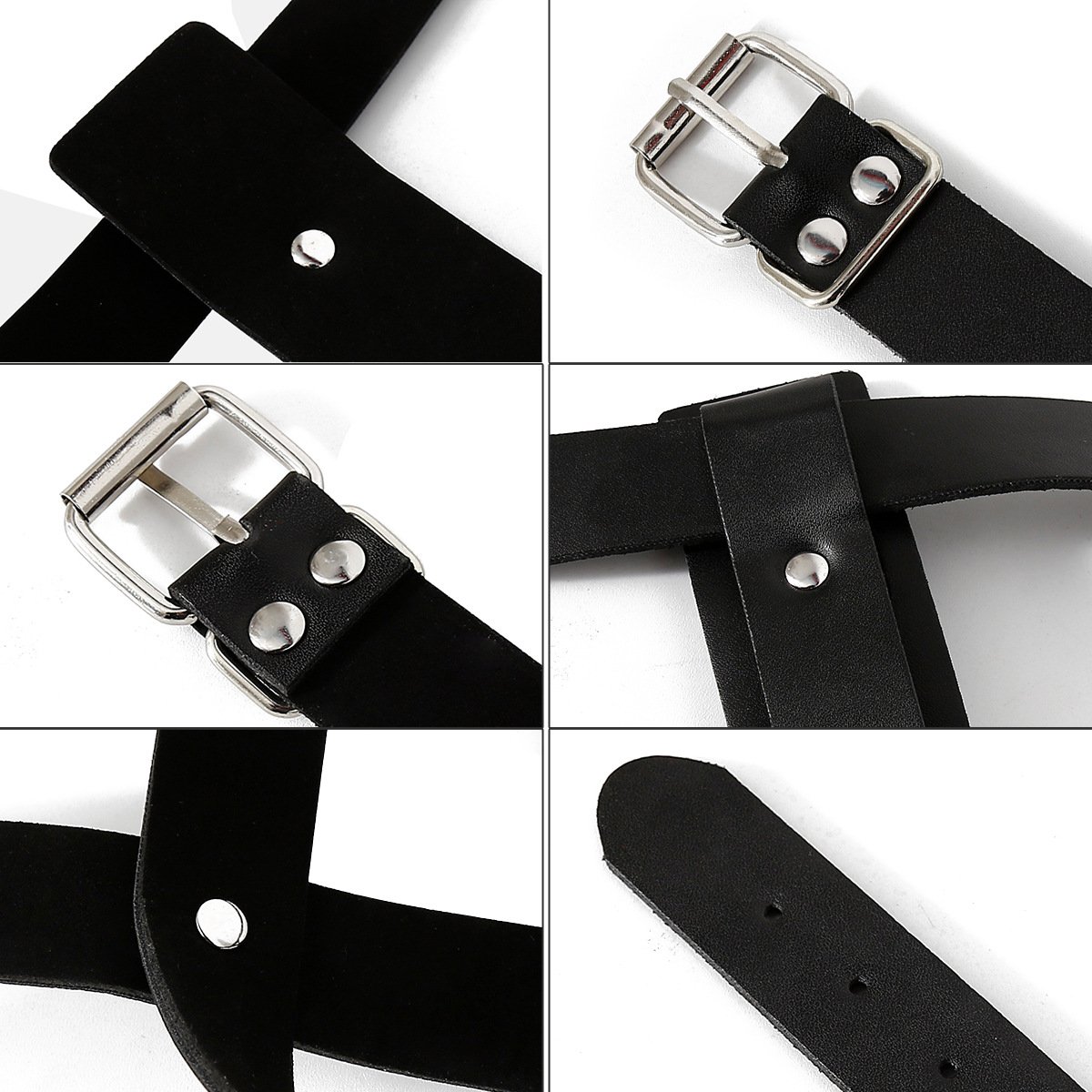 Leather Head Cover for Heavy Duty Adult Bondage Play - Ideal for Couples and Fetish Enthusiasts