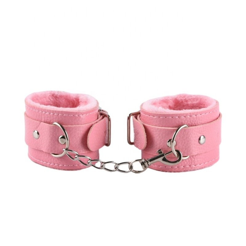 9pcs Litchi BDSM Bondage Set Leather Flirting Whip Handcuffs Plush BDSM Adult Toy SM Bondage