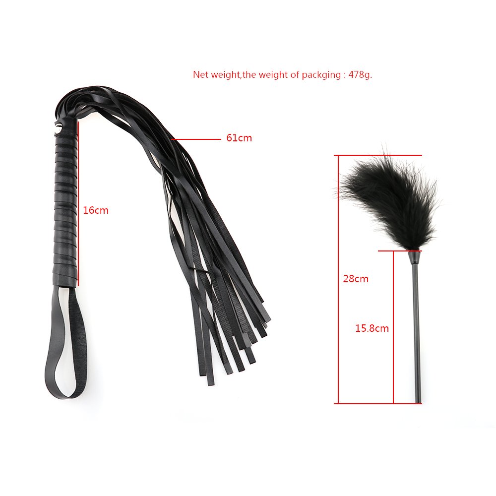 Leather bdsm bondage gear slave feith restraint set kit sex toy for couples sex game