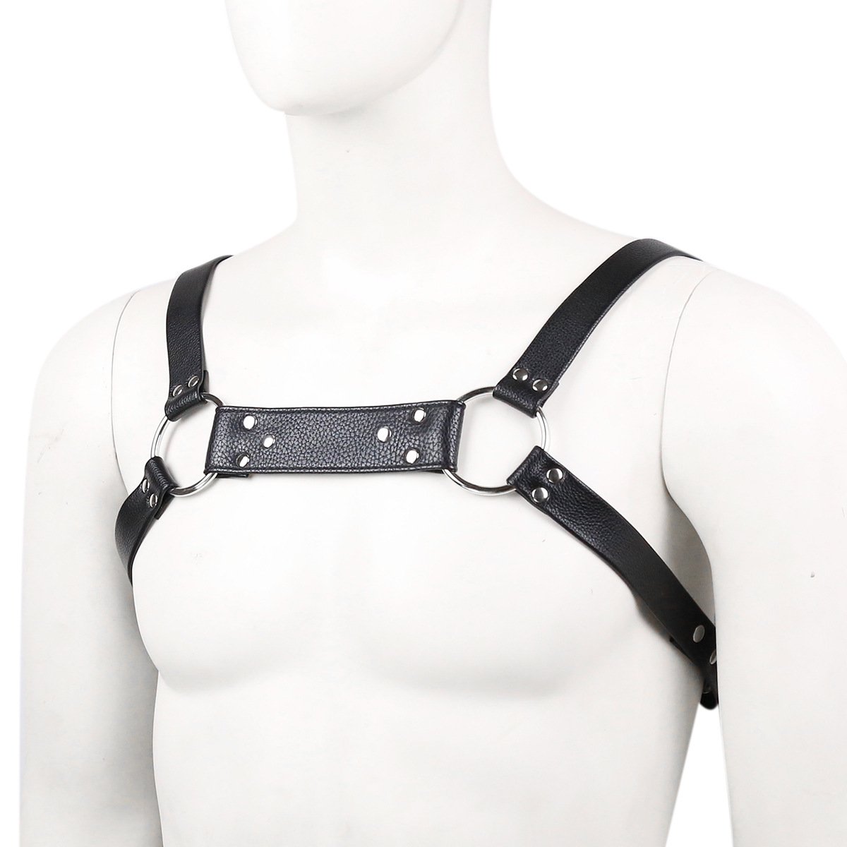 Bondage Gear Restraint Body Harness For Man BDSM Bondage Belt Sexy leather chest strap nightclub
