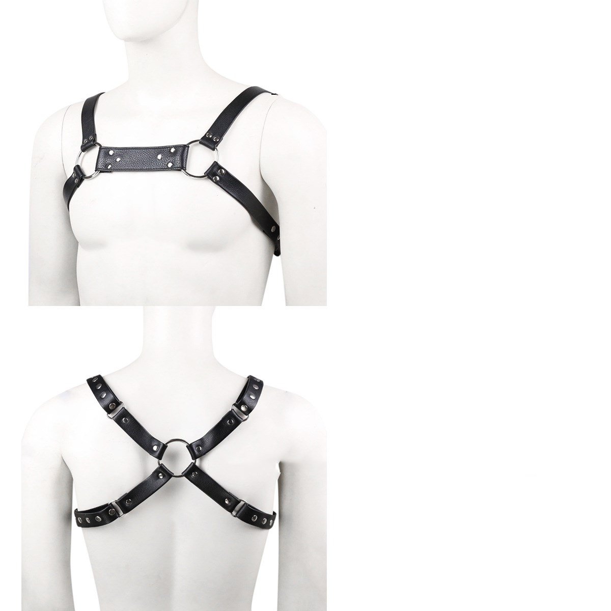 Bondage Gear Restraint Body Harness For Man BDSM Bondage Belt Sexy leather chest strap nightclub