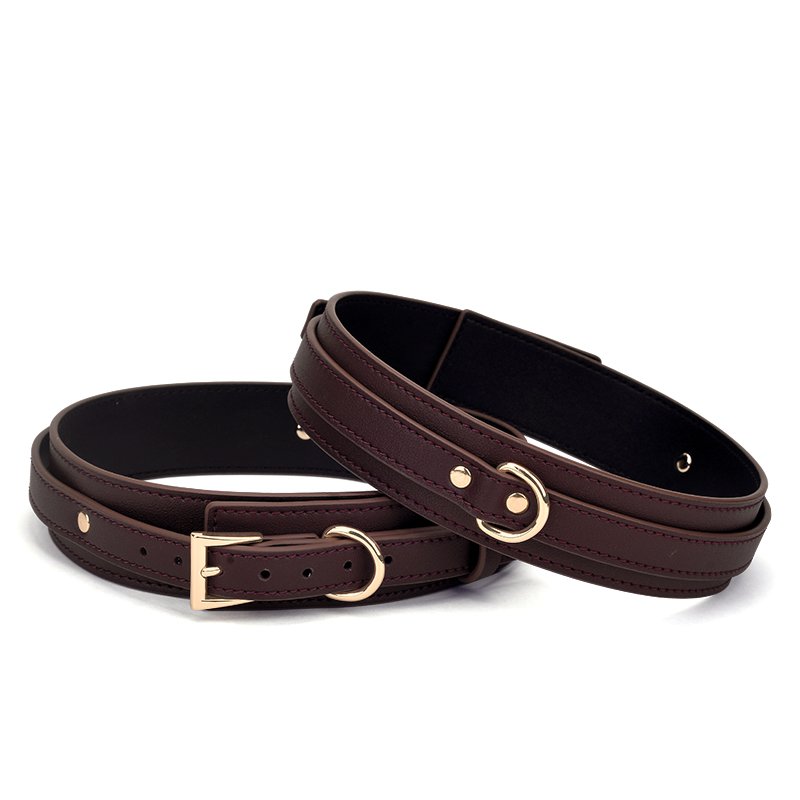10 pcs set BDSM Bondage Toys for Couples Exotic Accessories PU Leather Bondage Set Sexy Handcuffs Whip Rope Sex Products