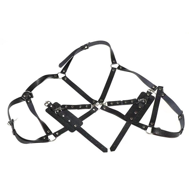 Sexy Women's Underwear BDSM Leather Harness Bondage Lingerie Buttocks Erotic Leg Harness lingerie bdsm leather strap on harness