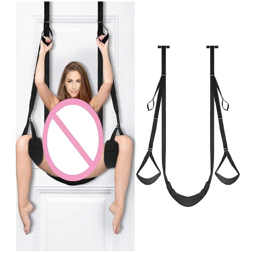 Erotic Bdsm Bondage Harness Door Swing Belt Restraints Couples Sexual Games Women Hanging Flirting Love Sex Bondage Sm Suit
