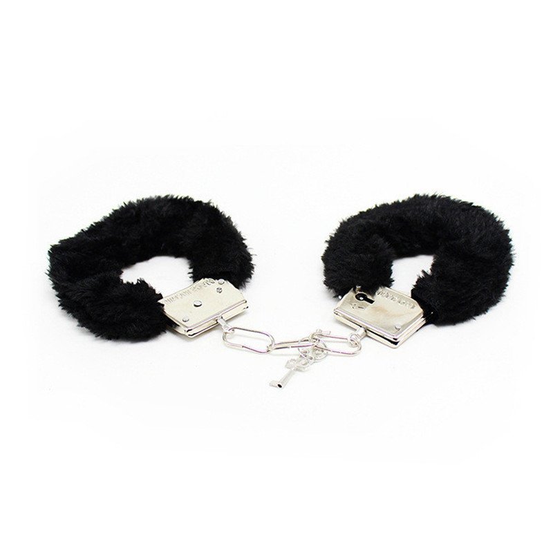 Sexy BDSM toys Soft Metal Wrist Fluffy Handcuff Sex Gift Toys Love Cuff Cheap Handcuffs