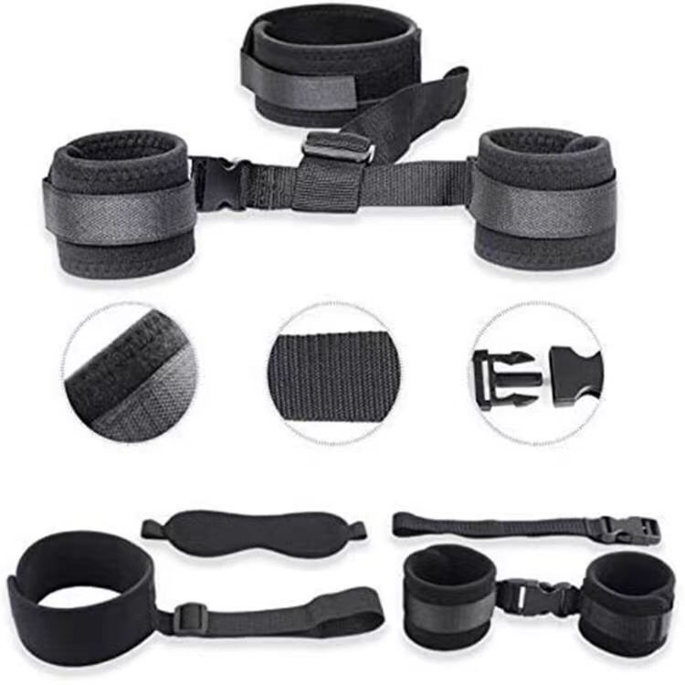 Bondage Gear For Women Sexy Handcuffs And Blindfolds Bdsm Collar Neck Wrist Eye Mask