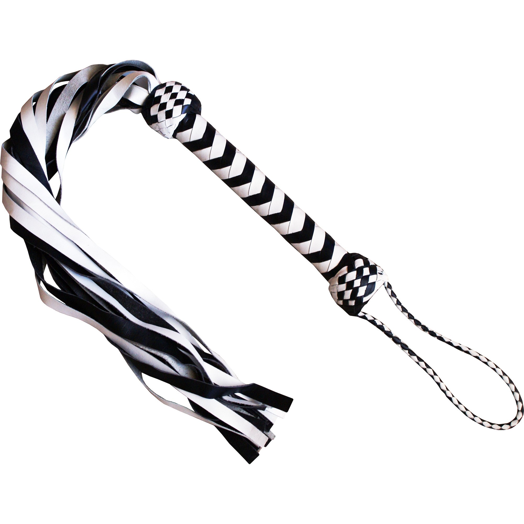 HMB-504D LEATHER BULLWHIP FLOGGER WHIPS 24 PCS SOFT TAILS BDSM SPANKING BONDAGE GEAR MIX COLORS