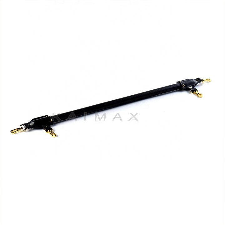BDSM Leather Leg Spreader Bar Adult Sex Toys Leather Bondage Submissive, BDSM gear For Slaves 4 Points Leather Restraints