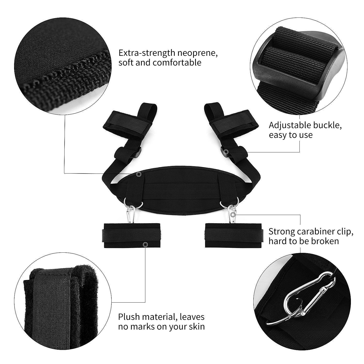 Sex Bondage Handcuffs Shackles Neck Pillow Adult Sex Game Role Play Sex Slave BDSM Erotic Toys%