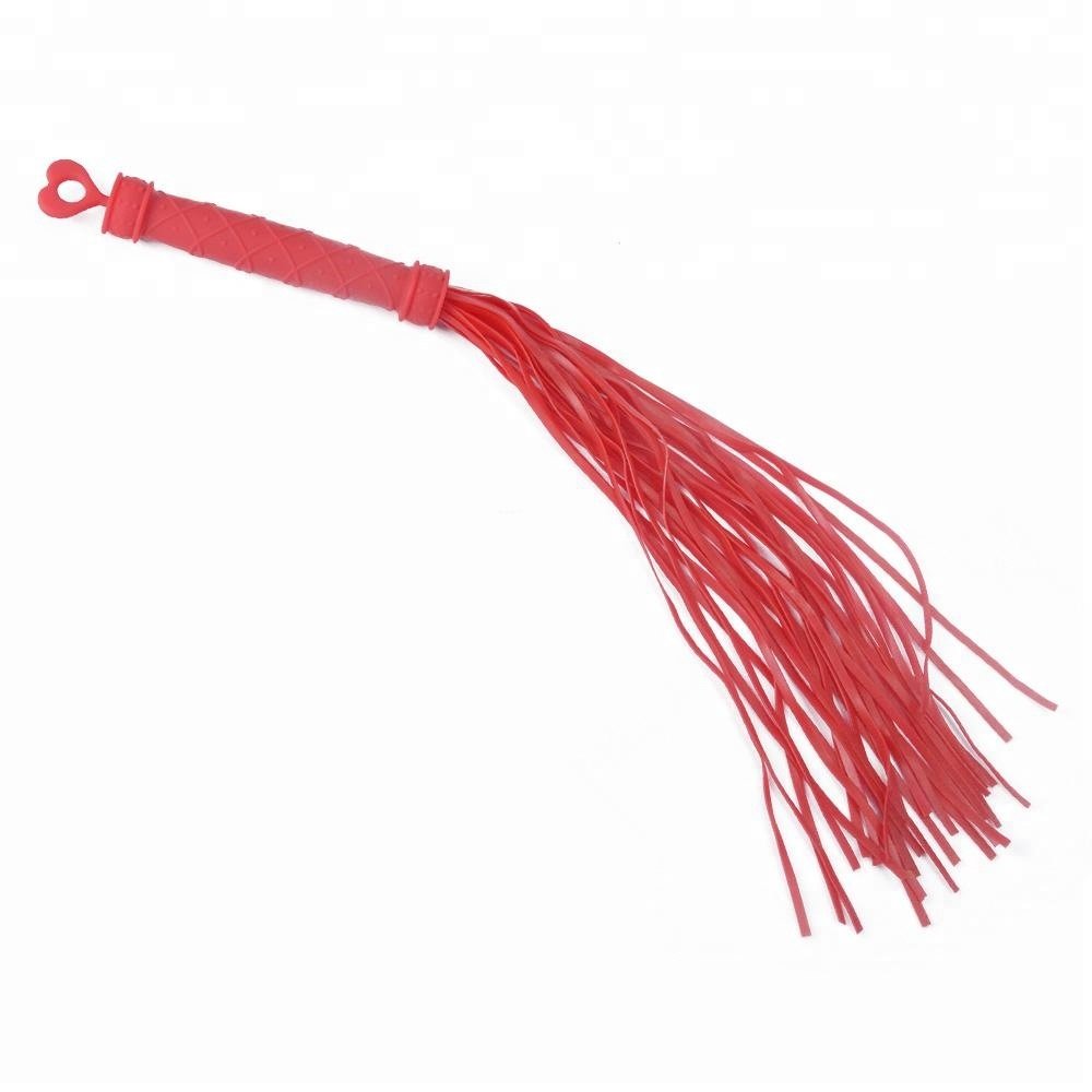 Black Whip Lash BDSM Bondage Gear Sex Toy for SM Bondage and Maltreat Play
